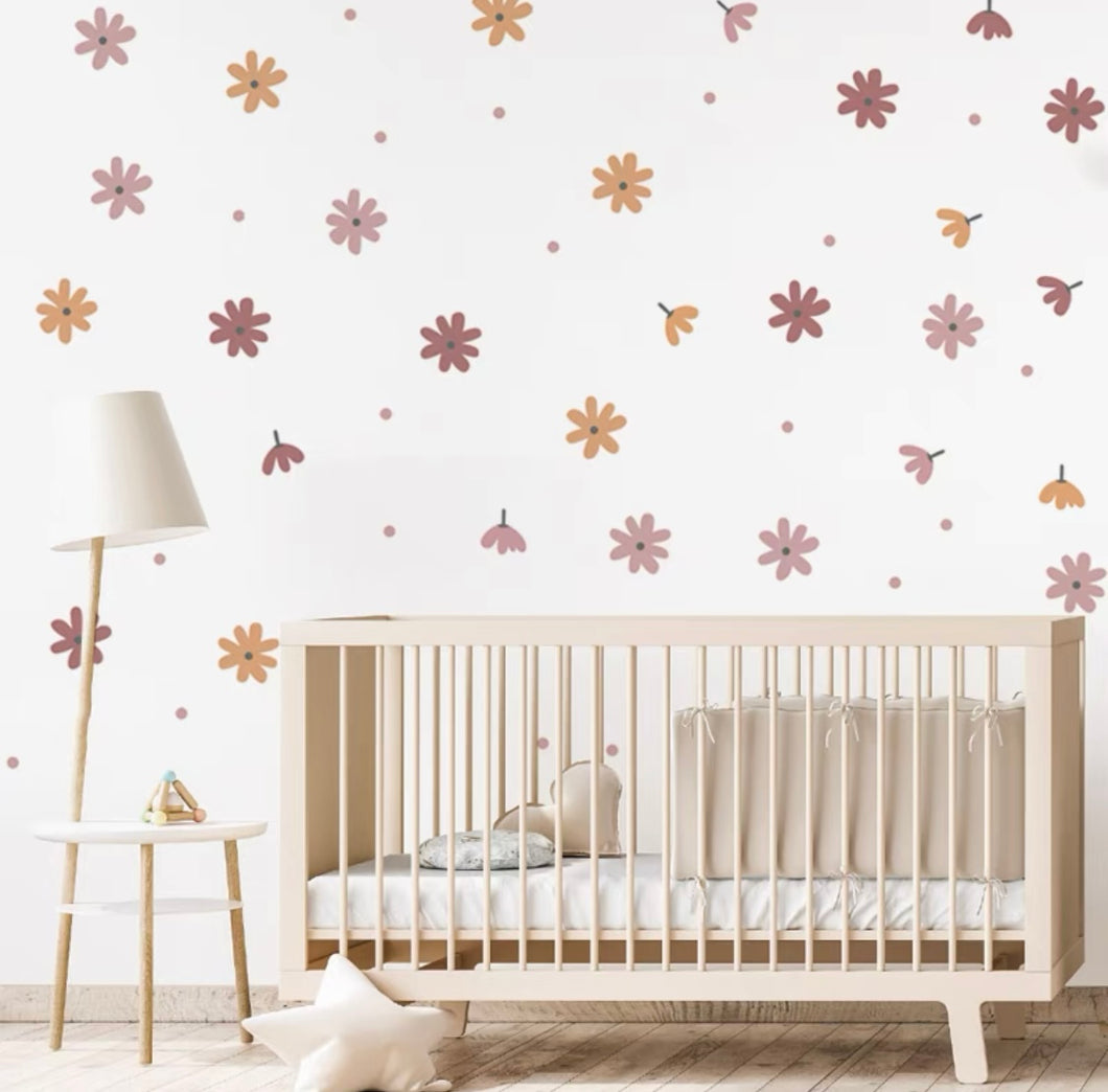 Fancy Florals Wall Stickers