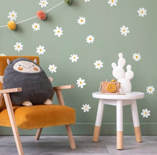 Load image into Gallery viewer, White Daisy Wall Decals
