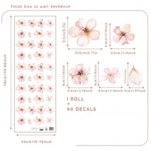 Load image into Gallery viewer, Pinky Blooms Wall Decalls
