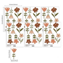 Load image into Gallery viewer, Wild Flowers Wall Stickers
